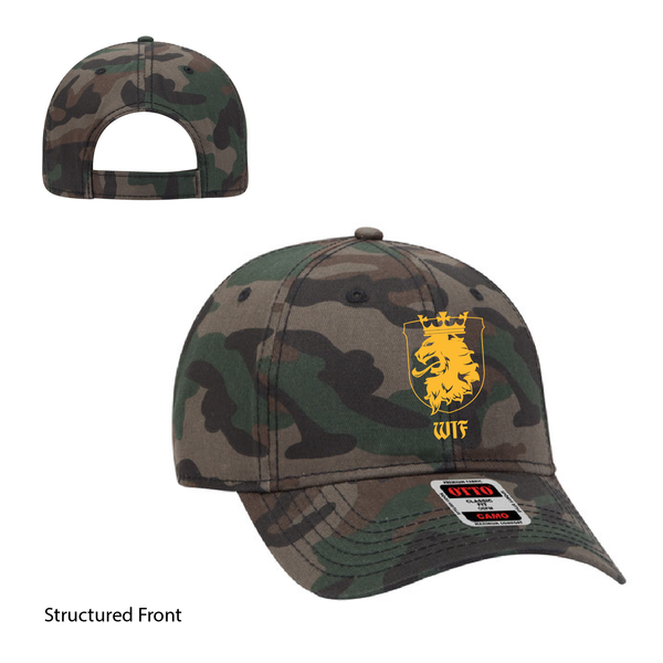 WIF STRUCTURED FRONT DAD TWILL HAT