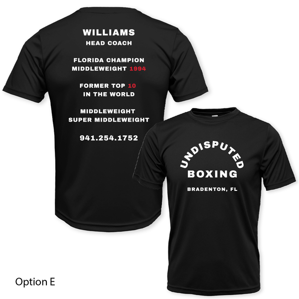 UNDISPUTED BOXING - DRYFIT CREWS