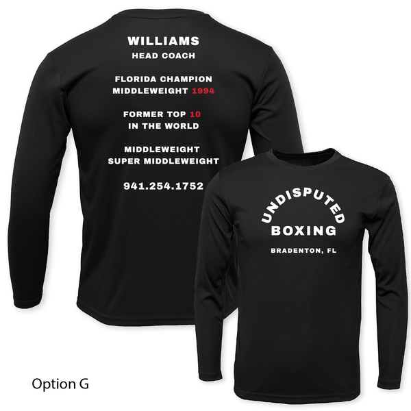 UNDISPUTED BOXING - DRYFIT CREWS