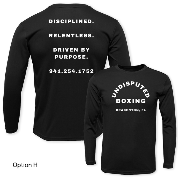 UNDISPUTED BOXING - DRYFIT CREWS