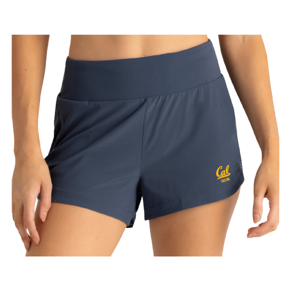 CAL SAILING - FREE FLY WOMEN'S BAMBOO-LINED ACTIVE BREEZE SHORT 3 IN - (TRANSFER)