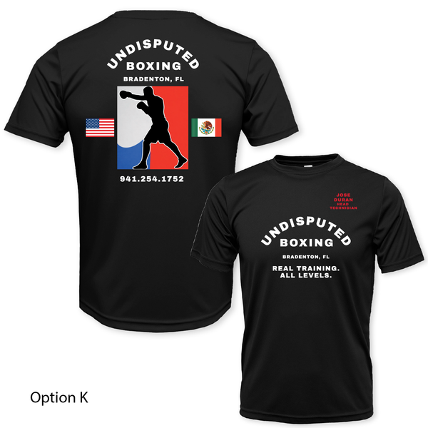 UNDISPUTED BOXING - DRYFIT CREWS