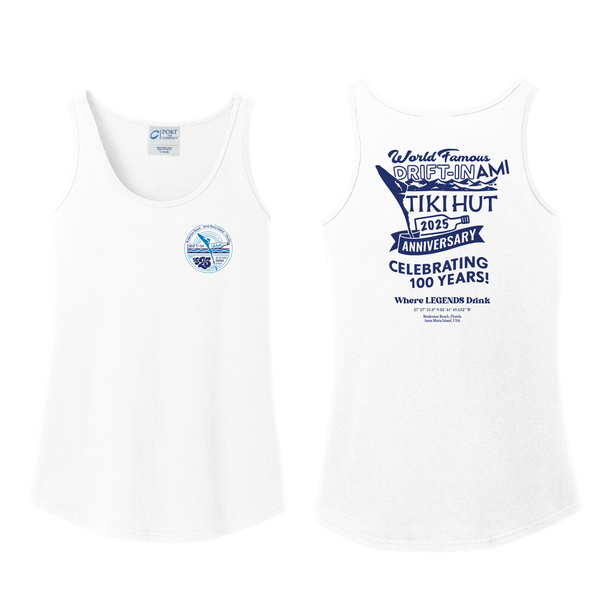 DRIFT-IN - 100 YEARS WOMEN'S COTTON TANK