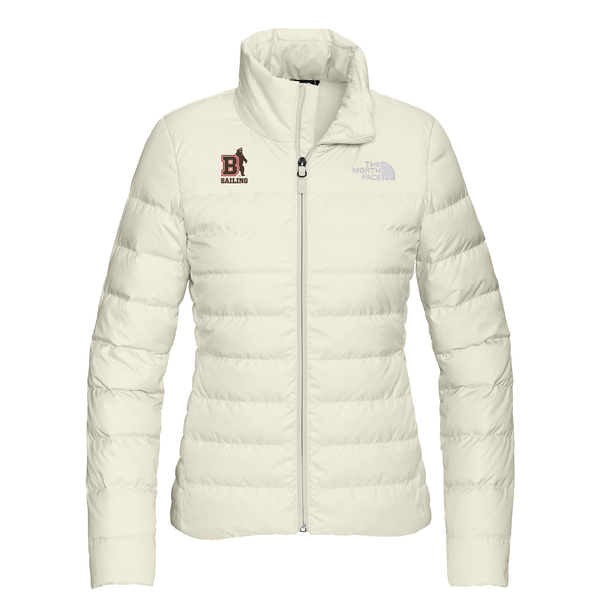 Brown Sailing The North Face Women's Puffer Jacket - Vintage White NF0A7V4G