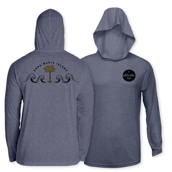 PALM + WAVES - DRI-FIT HOODIE
