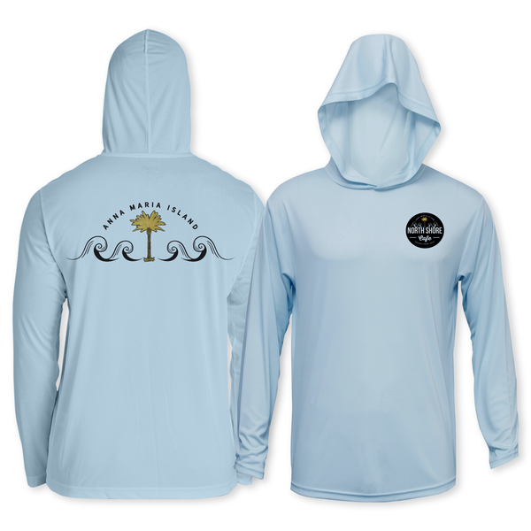 PALM + WAVES - DRI-FIT HOODIE
