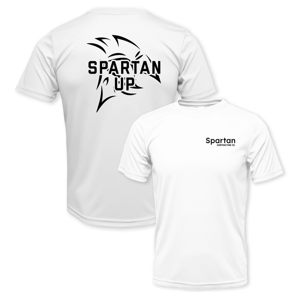 SPARTAN UP - UNISEX DRYFIT SS CREW
