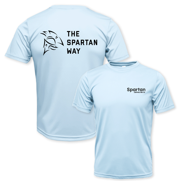 THE SPARTAN WAY - UNISEX DRYFIT SS CREW