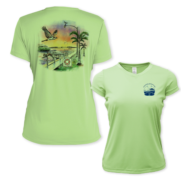 BAY - WOMEN SS PERFORMANCE V-NECK