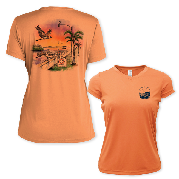 BAY - WOMEN SS PERFORMANCE V-NECK