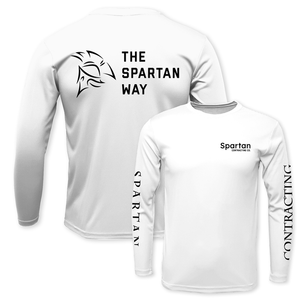THE SPARTAN WAY - UNISEX DRYFIT LS CREW