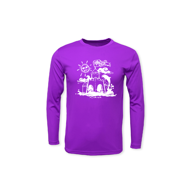 SANDCASTLE - YOUTH DRYFIT CREW