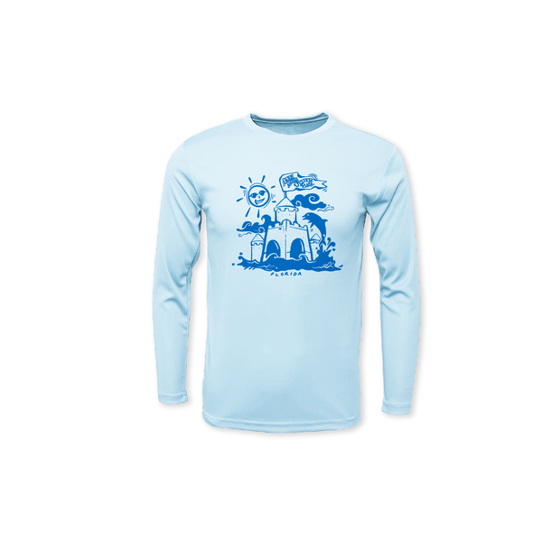 SANDCASTLE - YOUTH DRYFIT CREW