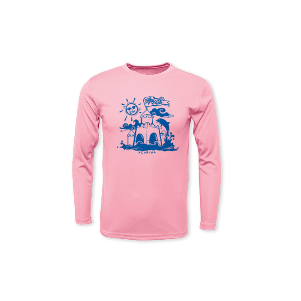 SANDCASTLE - YOUTH DRYFIT CREW