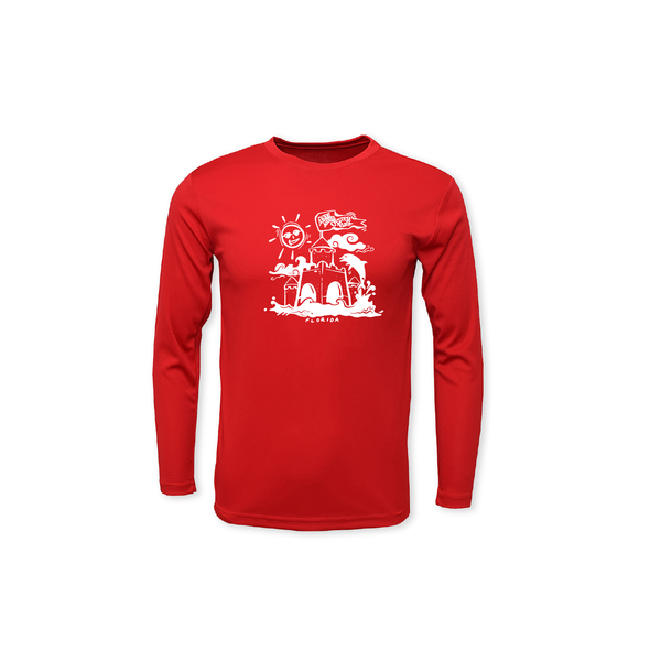 SANDCASTLE - YOUTH DRYFIT CREW