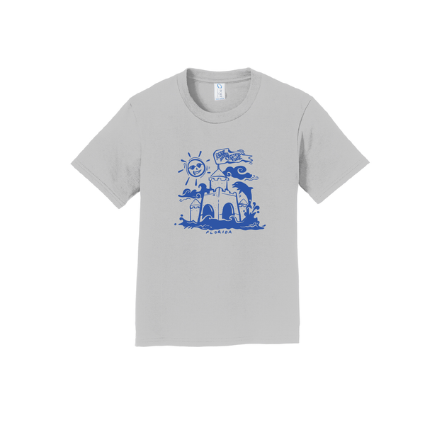 SANDCASTLE - YOUTH SOFT COTTON CREW