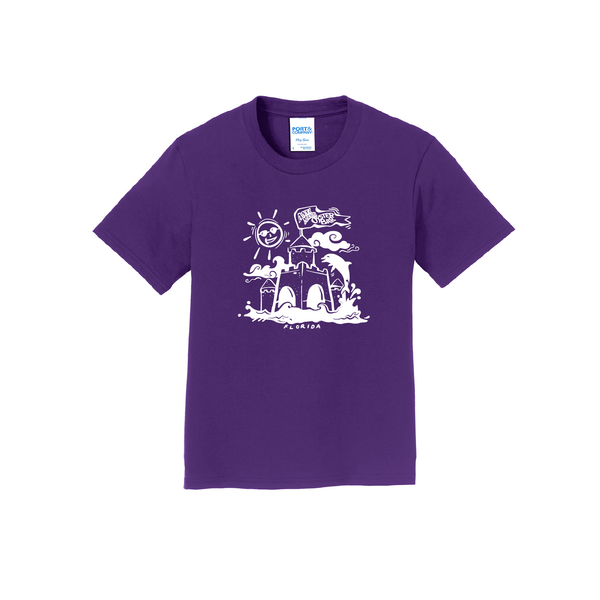 SANDCASTLE - YOUTH SOFT COTTON CREW