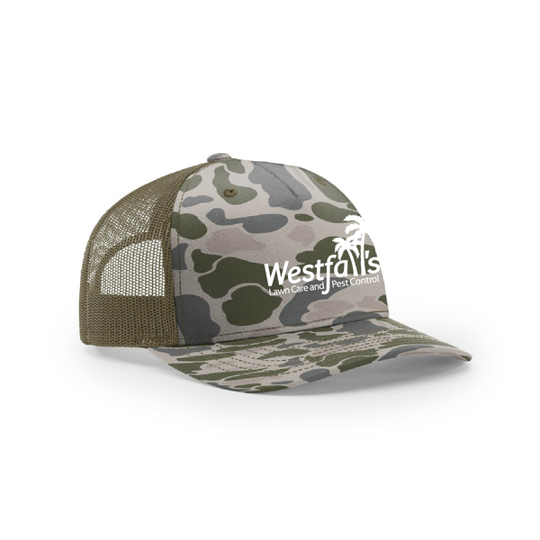 WL&P - DUCK CAMO PRINTED TRUCKER HATS