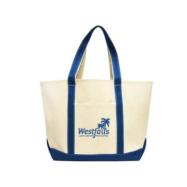 WL&P - PRINTED CANVAS RESORT TOTE