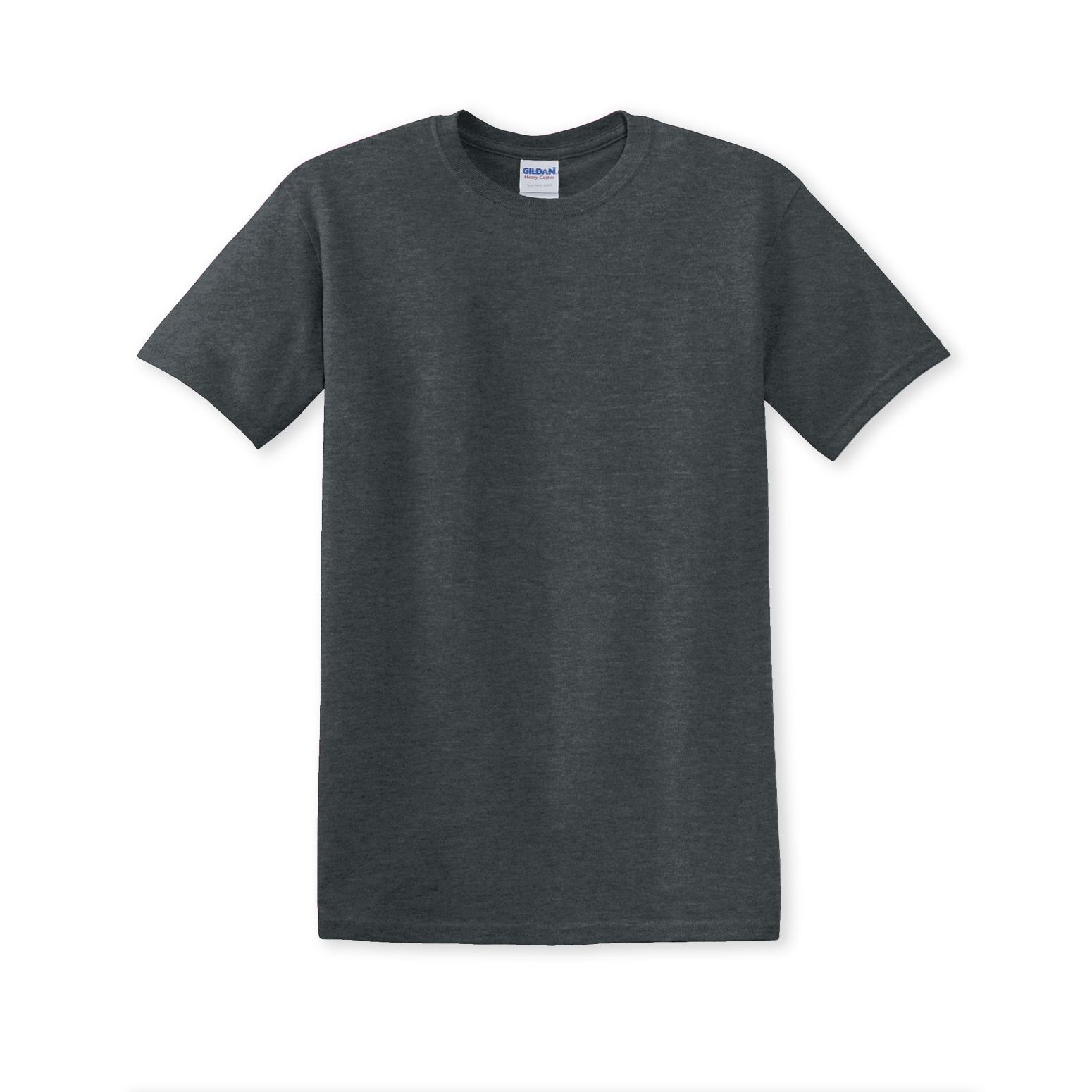 Gildan Men's Heavy Cotton T-Shirt 2-Pack - Style G5000, XL, Dark Heather-Navy