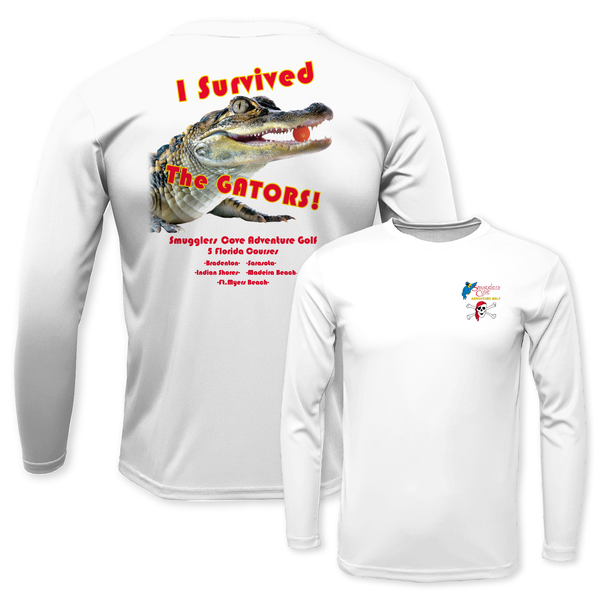 I SURVIVED - UNISEX DRYFIT LS CREW