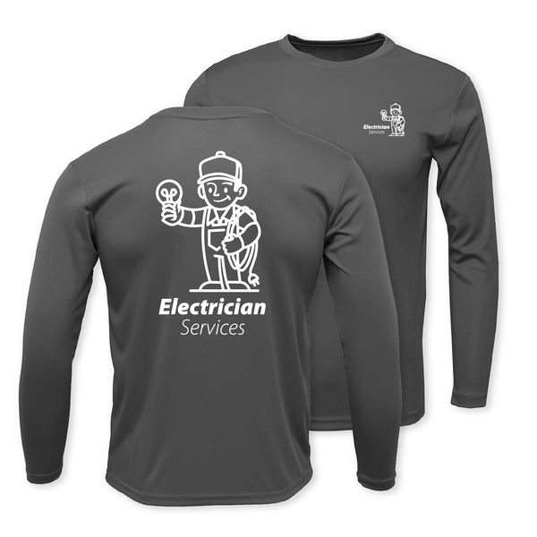 Electrician | Performance Long Sleeve T-Shirt