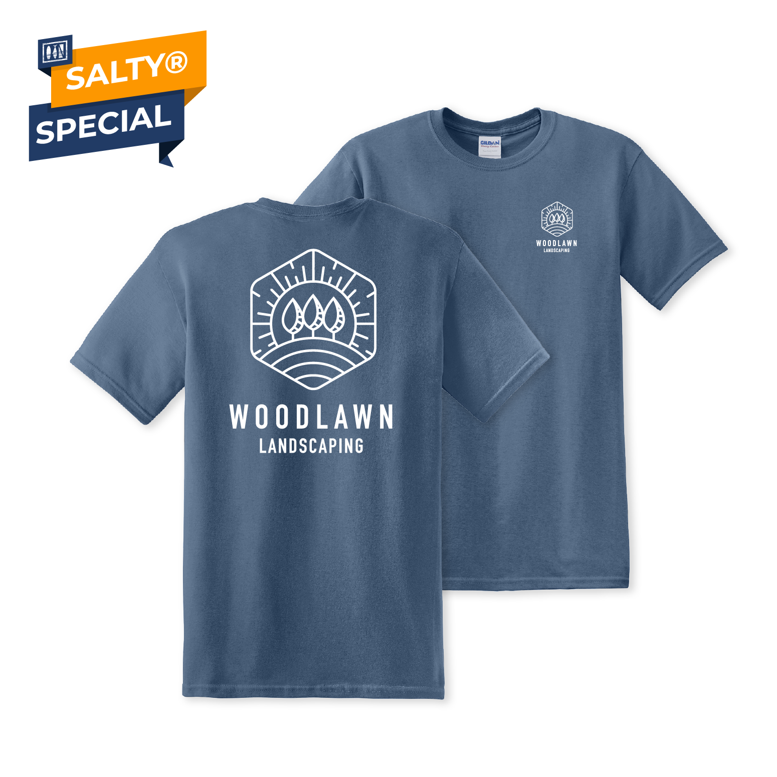Dark Fishing Shirt Adult Short Sleeve  Custom Shirts Bradenton – Salty®  Printing