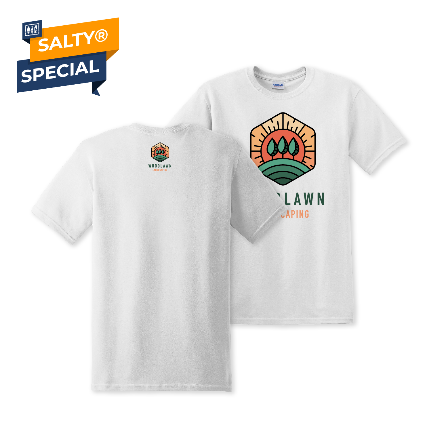 Salty® White | Island Maria Custom Bradenton Anna T-Shirts – 48pk Tees Printing