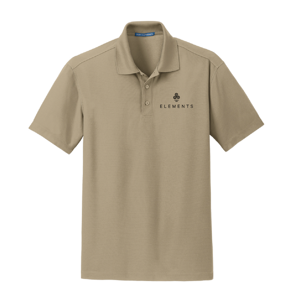 ELEMENTS - EMBROIDERED PERFORMANCE POLO
