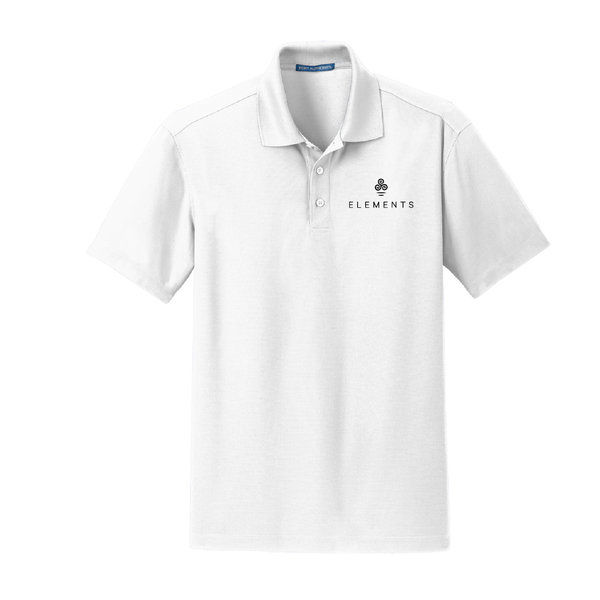ELEMENTS - EMBROIDERED PERFORMANCE POLO