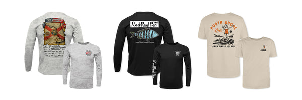 Long Sleeve dryfit shirts from Salty Printing