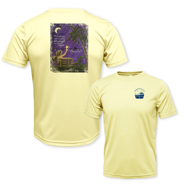 SHINE ON - UNISEX SS PERFORMANCE CREW