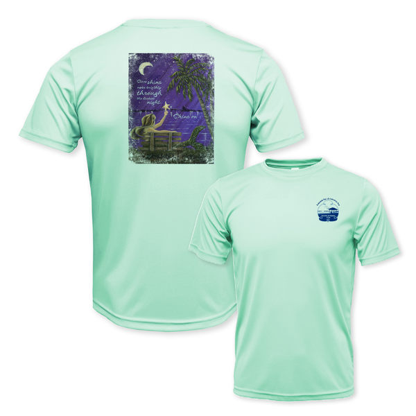 SHINE ON - UNISEX SS PERFORMANCE CREW