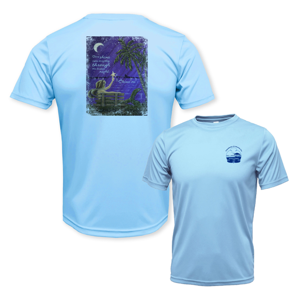 SHINE ON - UNISEX SS PERFORMANCE CREW