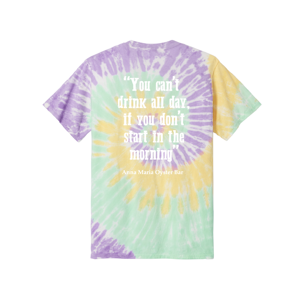 DAY DRINKER - TIE DYE UNISEX COTTON CREW