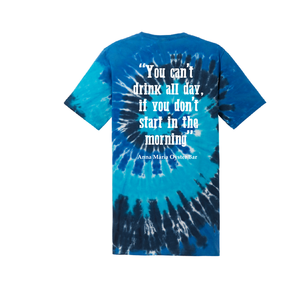DAY DRINKER - TIE DYE UNISEX COTTON CREW