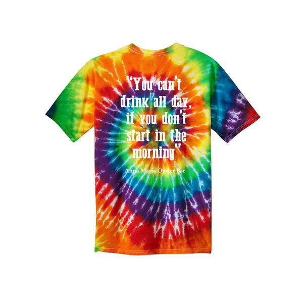 DAY DRINKER - TIE DYE UNISEX COTTON CREW