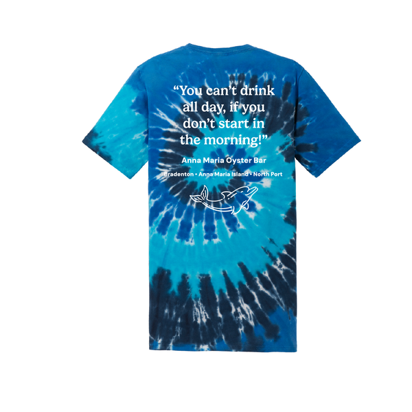 DAY DRINKER - TIE DYE UNISEX COTTON CREW