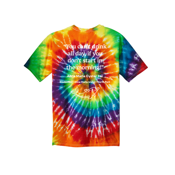 DAY DRINKER - TIE DYE UNISEX COTTON CREW