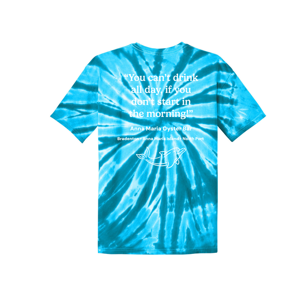 DAY DRINKER - TIE DYE UNISEX COTTON CREW