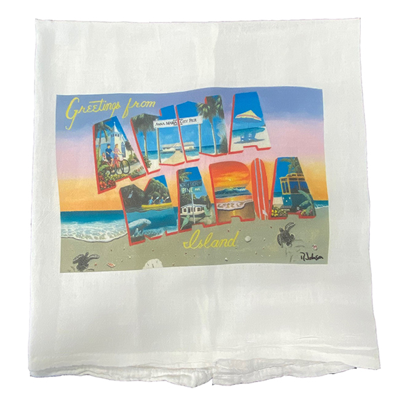 POSTCARD - KITCHEN TOWELS + PILLOW CASES