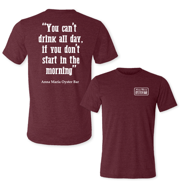 DAY DRINKER - UNISEX TRIBLEND CREW