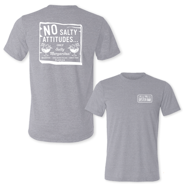 NO SALTY ATTITUDES - UNISEX TRIBLEND CREW