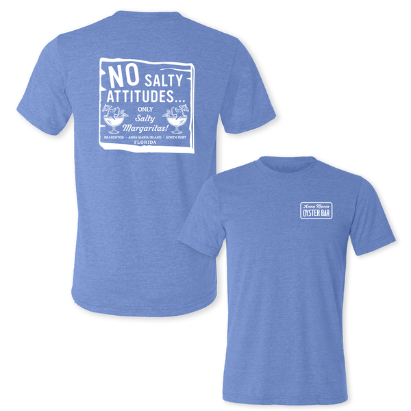 NO SALTY ATTITUDES - UNISEX TRIBLEND CREW