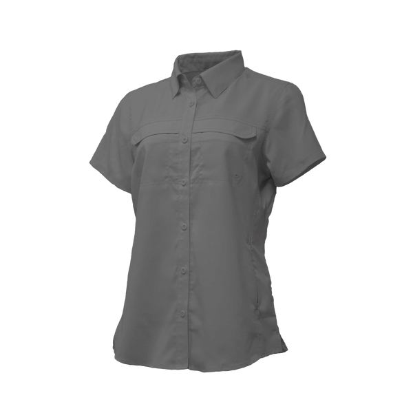 Dark Fishing Shirt Women's Short Sleeve