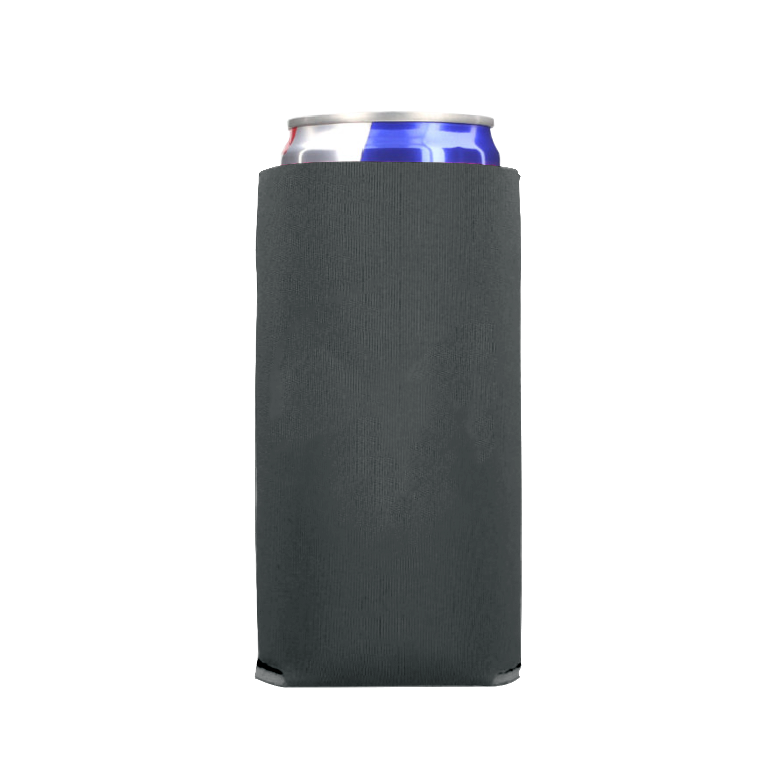 Black/White Stainless Steel DGC Can Koozie