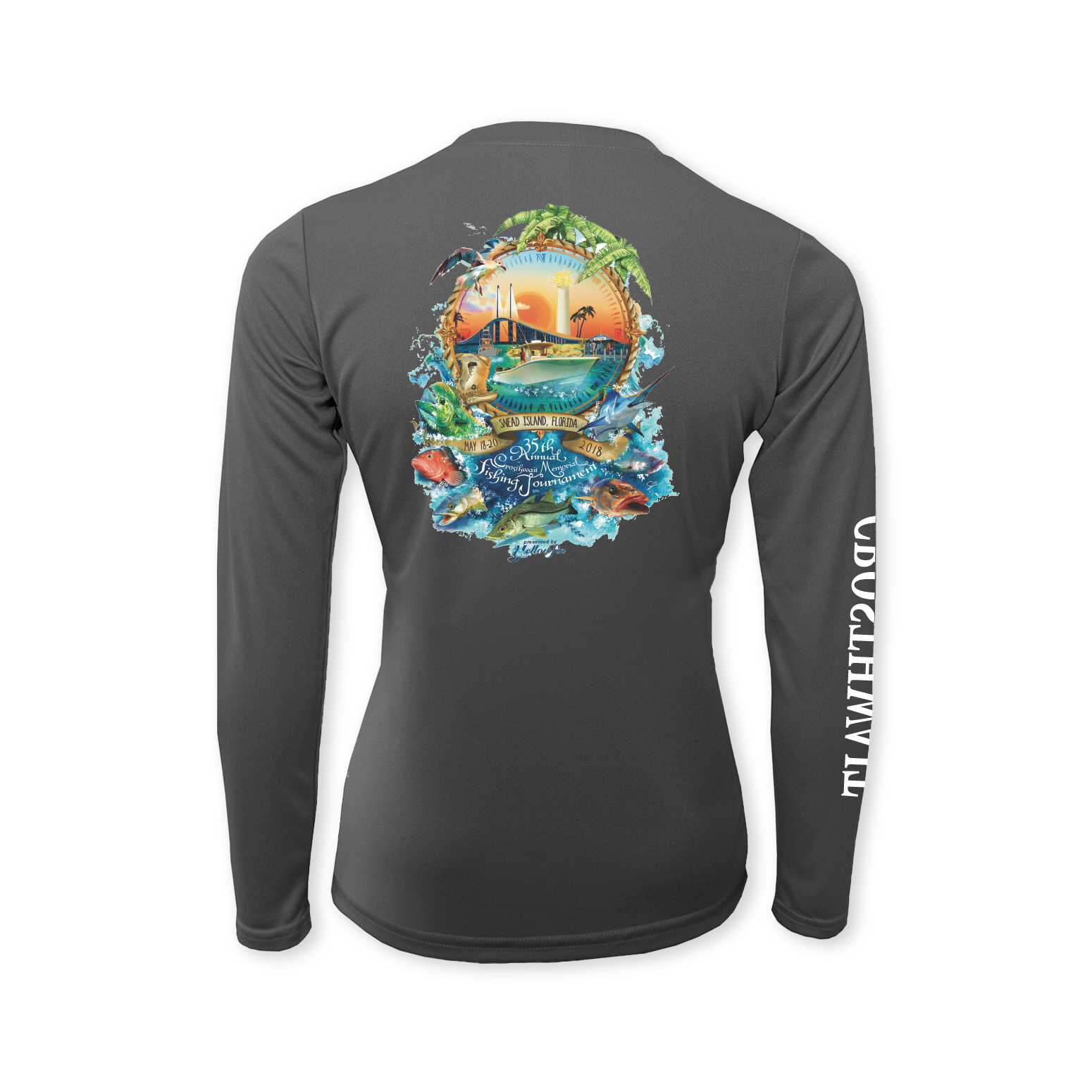 Performance Dryfit Ladies Long Sleeve  Fishing Tournament Shirts – Salty®  Printing