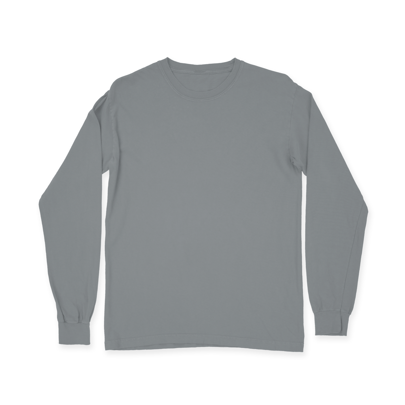 Grey color full sleeve t deals shirt