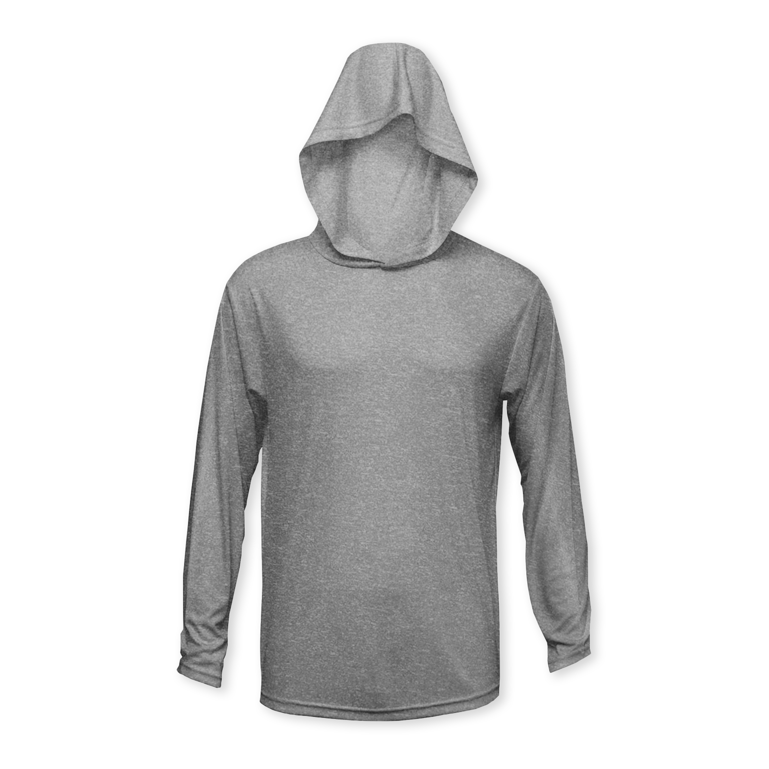 Long online grey hoodie