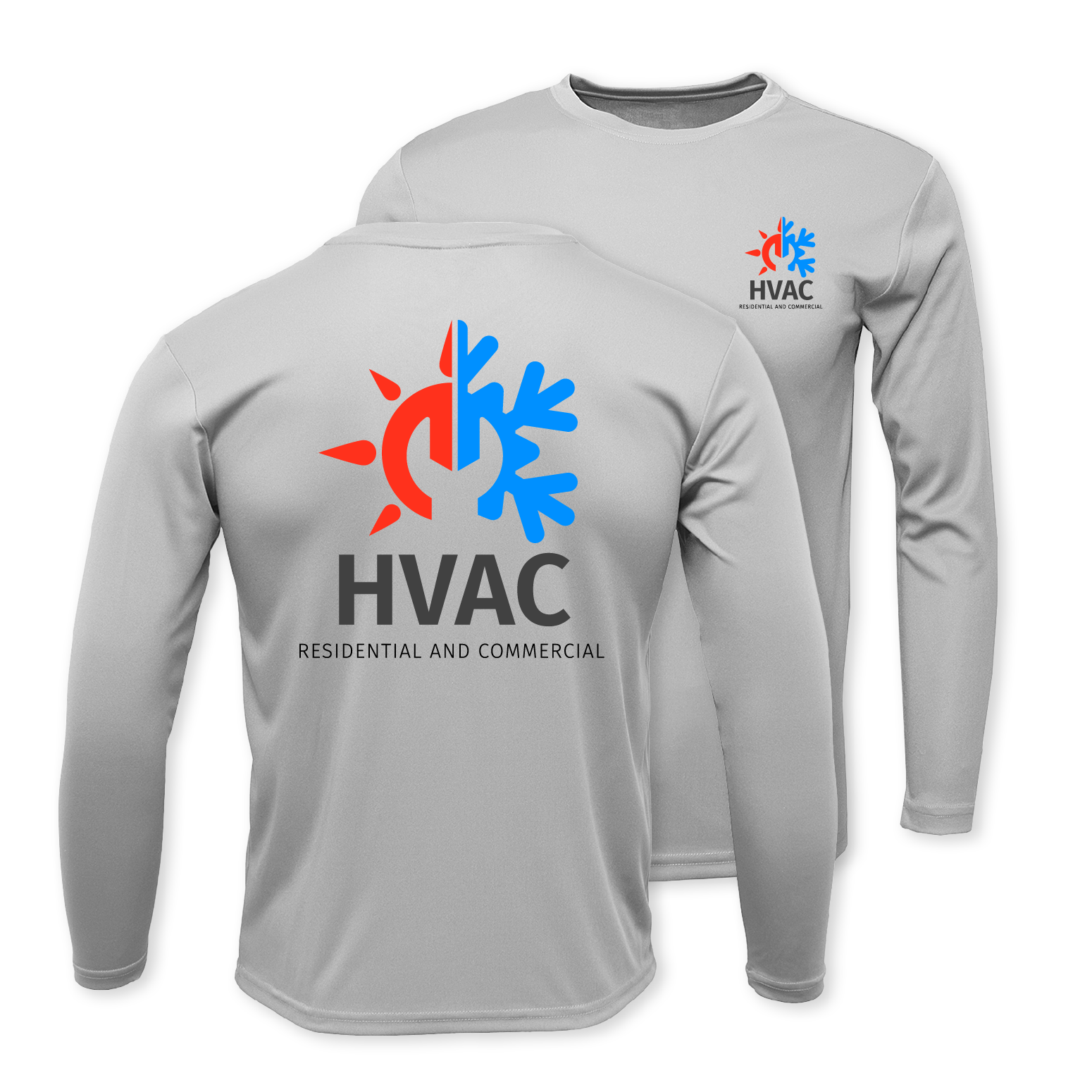 Personalized HVAC Long Sleeve T-Shirt